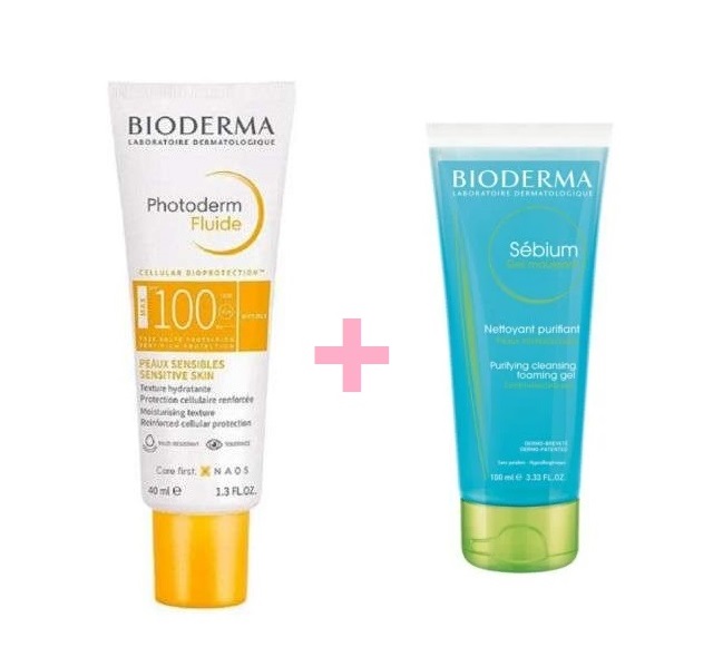 BIODERMA - Photoderm Fluide Max invisible spf100 ''PACK''