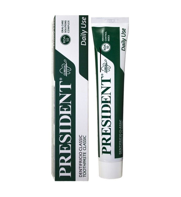 PRESIDENT - Dentifrice Classic 75ml