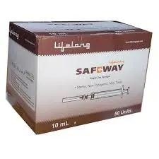 SAF+WAY - Sterile hypodermic syringes 10ml