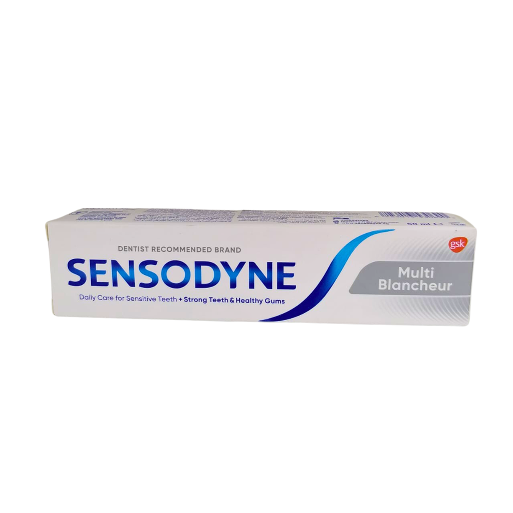 SENSODYNE - Dentifrice Multi Blancheur 50ml