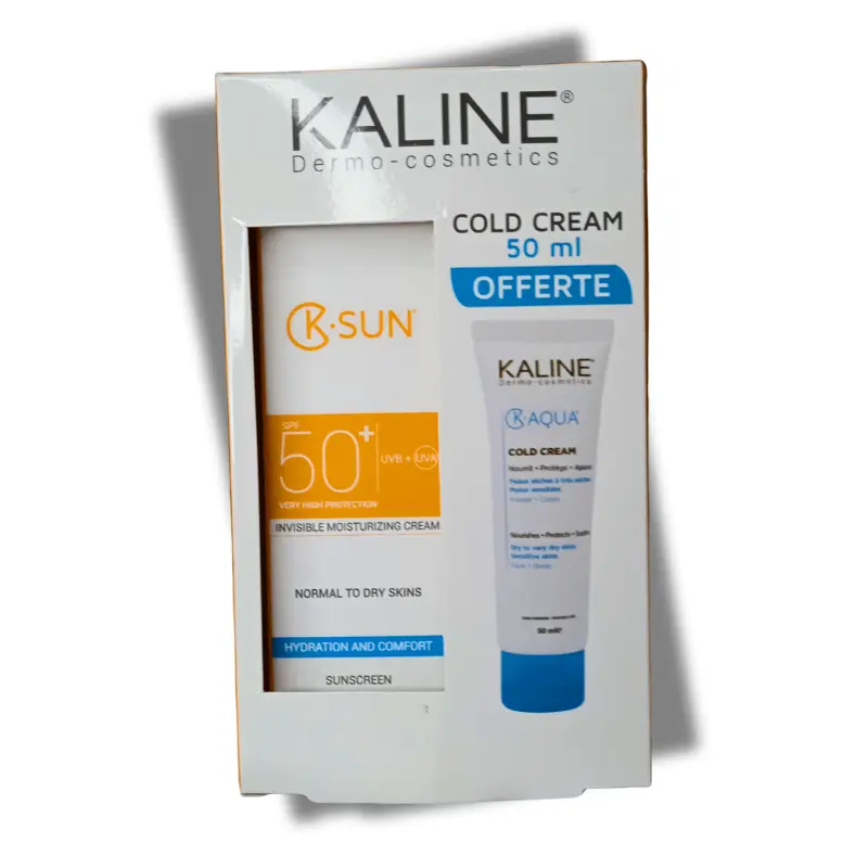 KALINE - Crème invisible spf50+ P. Grasses 50ml