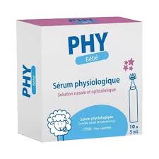 PHY Bébé - Sérum physiologique 10x5ml
