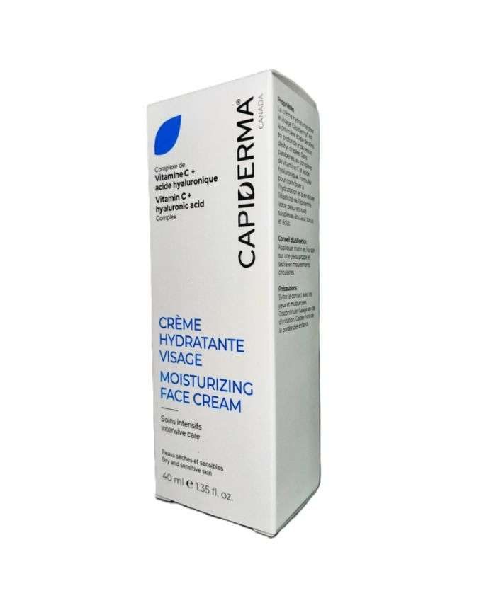 CAPIDERMA - Créme hydratante visage 40ml