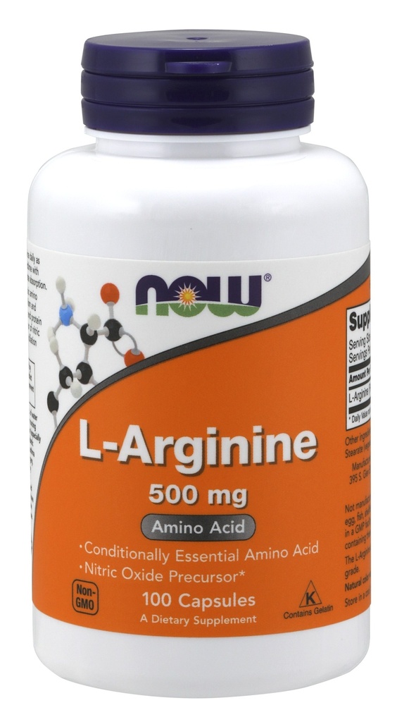 NOW - L-Arginine 500mg