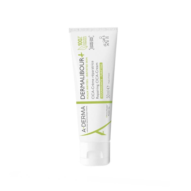 A-DERMA - Dermalibour+ CICA Crème réparatrice 50ml