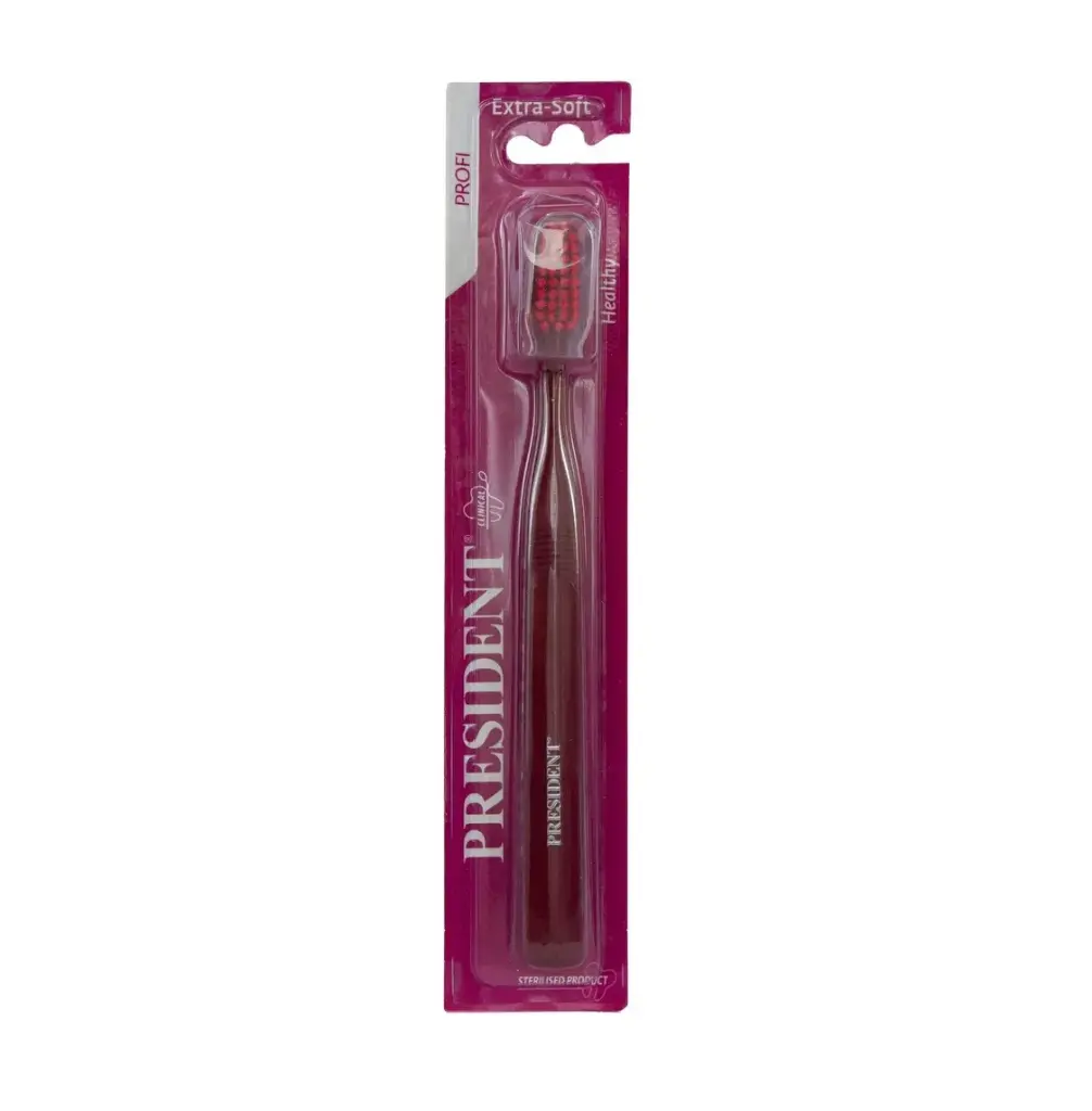 President - Antibacterial Extra-Soft Toothbrush