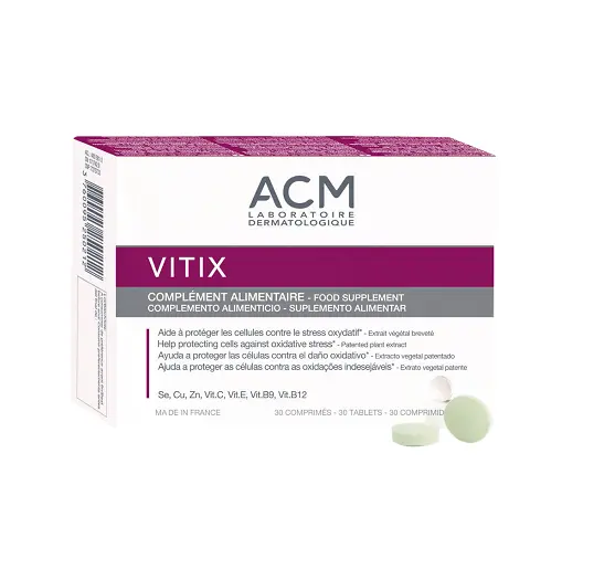 ACM - VITIX Complément alimentaire boîte 30