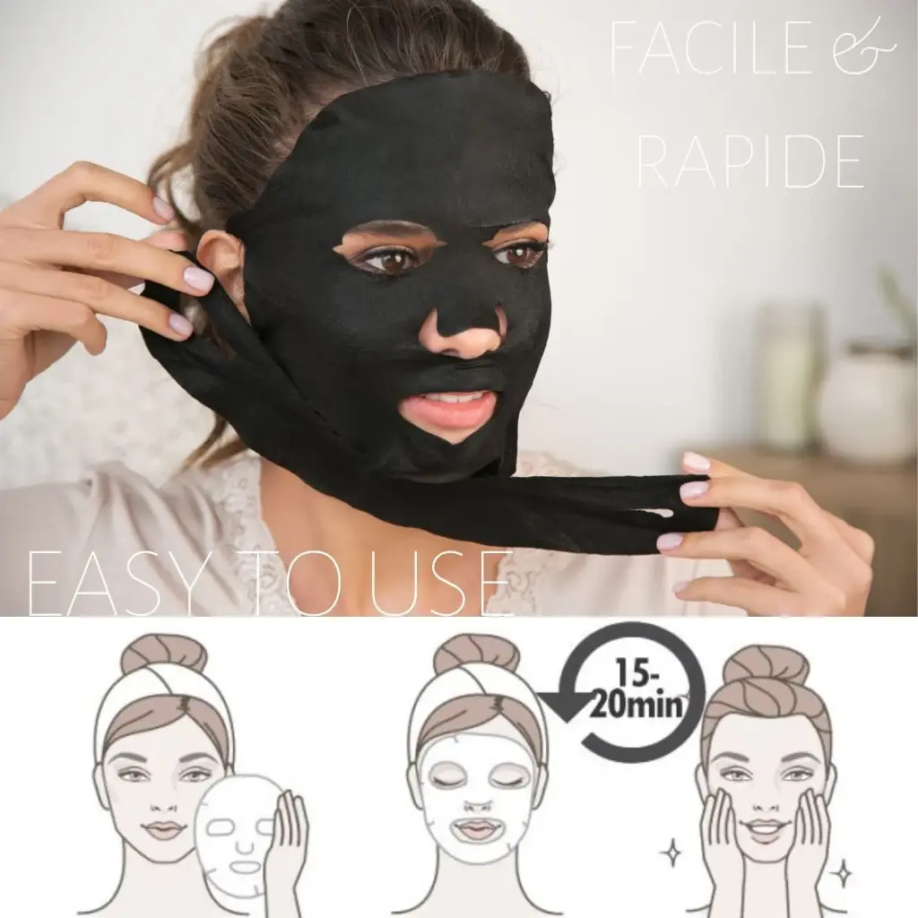 masque visage en tissu