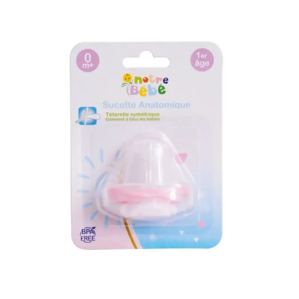 Notre bébé - Sucette anatomique 0+