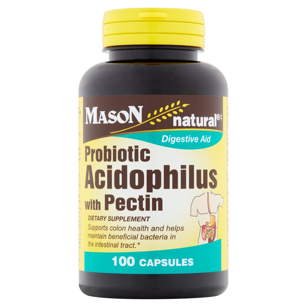 [533] Mason Natural - Probiotic Acidophilus with Pectin 100 CP