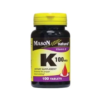 Mason Natural - Vitamin K 100mg 100 CP