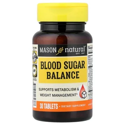 Mason Natural - Blood Sugar Balance 30 CP
