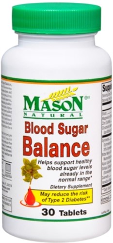 [1343] Mason Natural - Blood Sugar Balance 30 CP