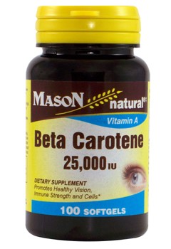 [1228] MASON NATURAL - BETA CAROTENE 100Cp