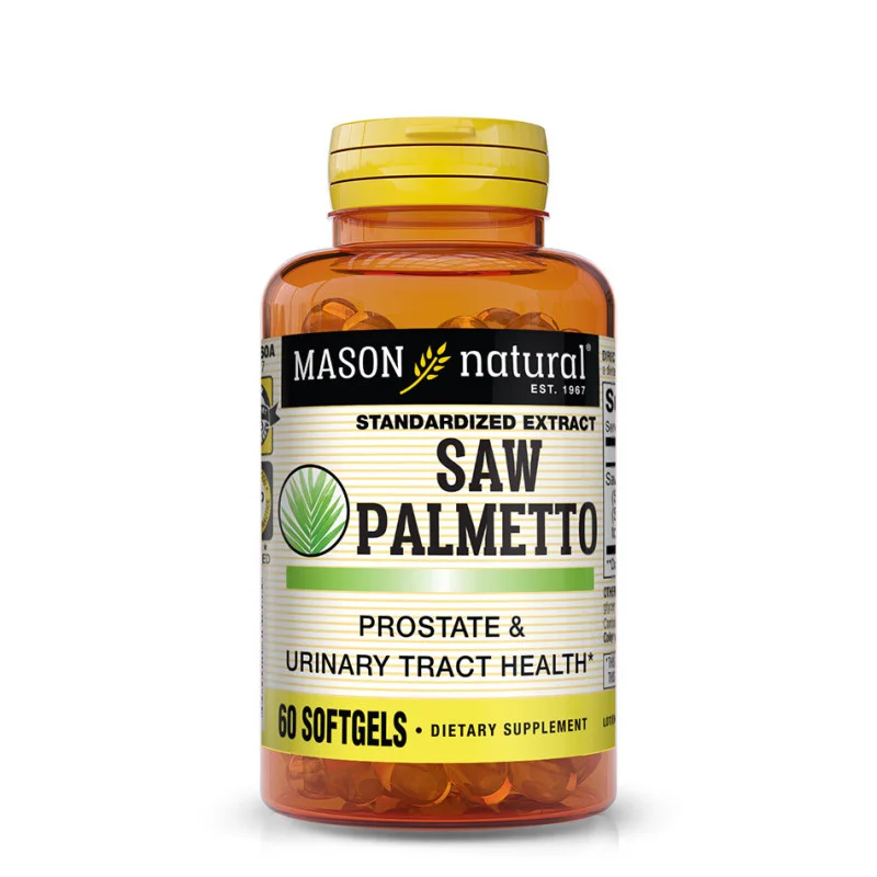 [1290] Mason Natural - Saw Palmetto 160mg 60 gelales
