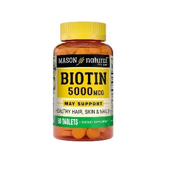 Mason Natural - Biotin 60 Softgels 60 gelules