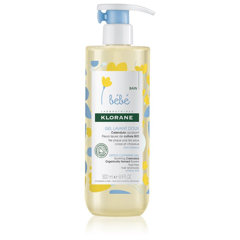Klorane - Gel lavant doux 500ml