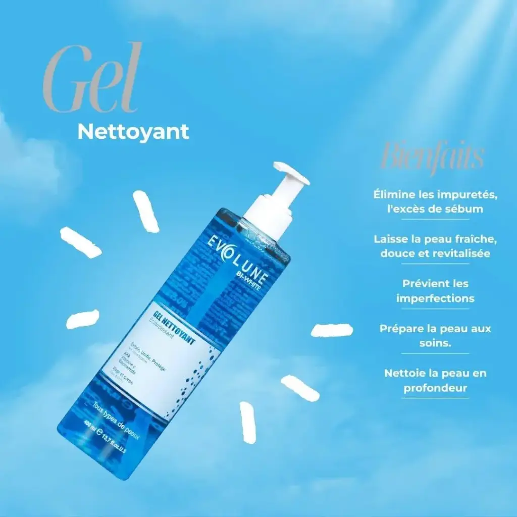 Evolune - Gel nettoyant eclaircissant 400 ml