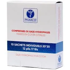 PHARCO - Compresses gaze hydrophile 40 40