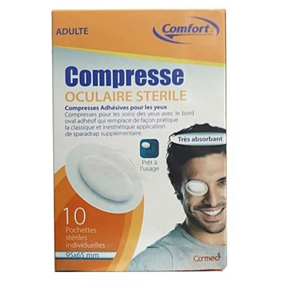 COMFORT - COMPRESSE OCULAIRE STERILA