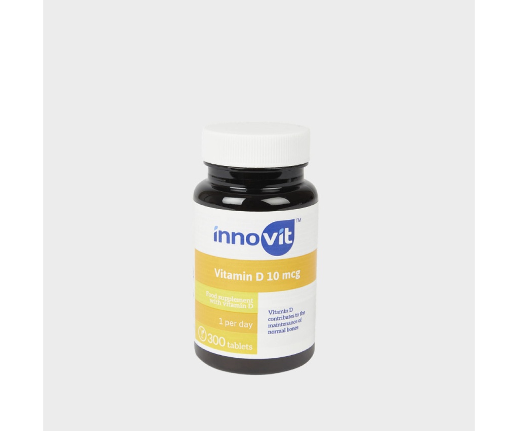 InnoVit - Vitamine D 10mcg 300cp
