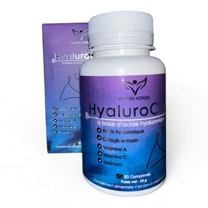 HyaluroClair à base d'acide hyaluronique 60 CP