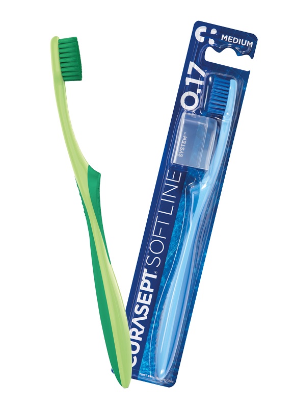 Curasept Softline 0.17 Medium 2pack Toothbrush 2 Pc