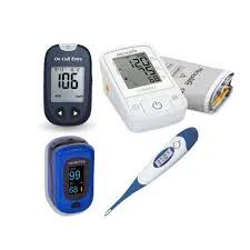 PACK MEDICAL LECTEUR DE GLYCEMIE TENSIOMETRE OXIMETER THERMOMETER