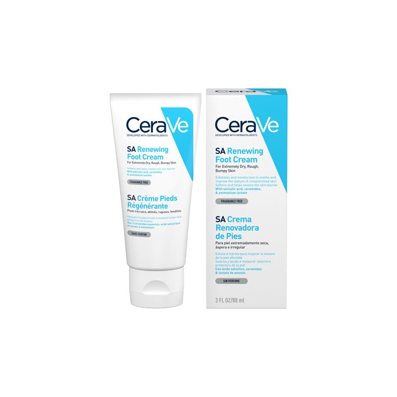 CeraVe - SA Renewing foot cream 88ml