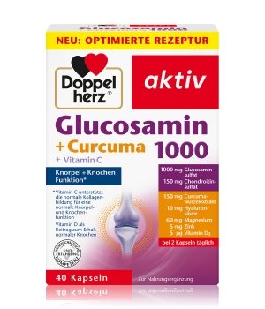 Doppel herz - Aktiv Glucosamin + Curcuma 1000