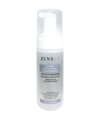 ZENSKA - Mousse nettoyante eclaircissante 150ml
