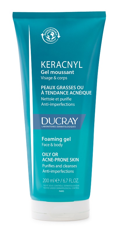 DUCRAY - Keracnyl gel moussant 200ml