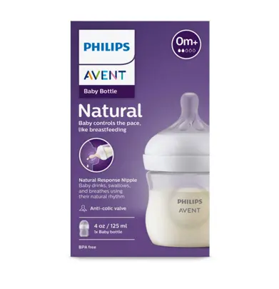 AVENT - Biberon  natural 0m+ 125ML
