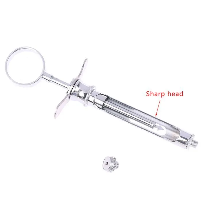 Seringue dentaire en acier