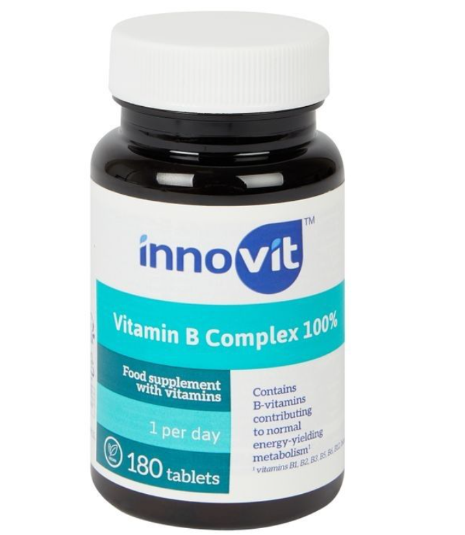 Innovit - Vitamine B complexe 180 comprimés