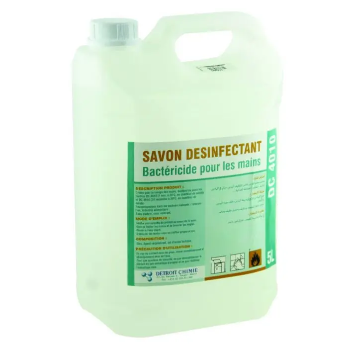 NANO CLEAN - Savon doux desinfectant 5L