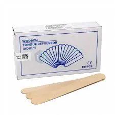 WOODEN - Tongue depressor adult 100pcs