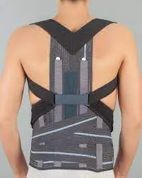 Aurafix - Ceinture dorsolombaire grise medium 