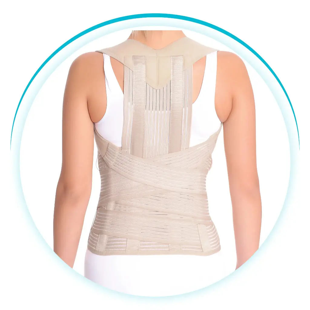 Aurafix - Ceinture dorsolombaire beige medium