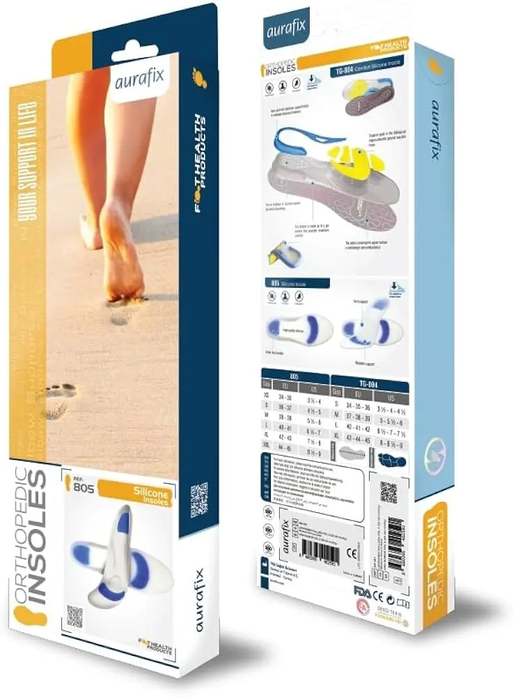 [805/XL] Aurafix - Semelle En Silicone 42-43