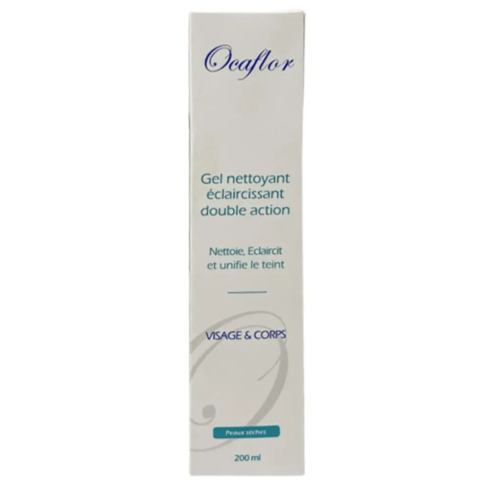 Ocaflor - Gel nettoyant eclaircissant double action 200ml