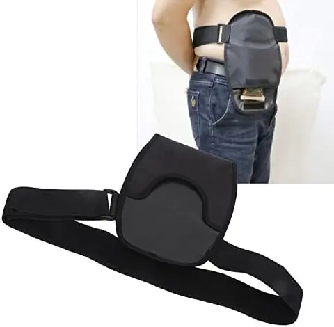 Ceinture de taille reglable avec couverture de poche