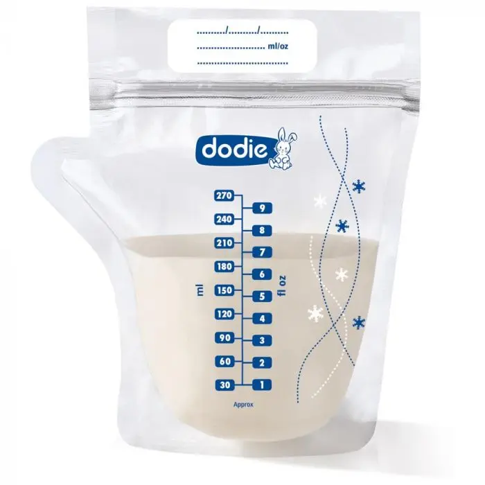 Sachets de conservation du lait maternel