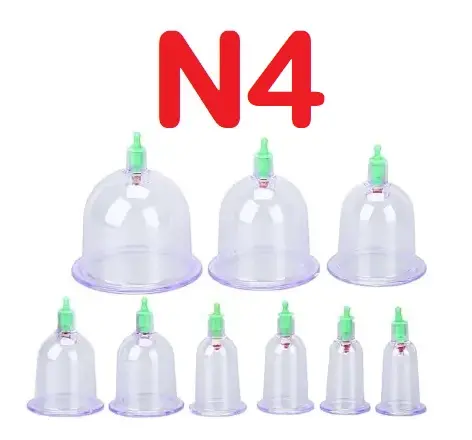 Pack hijama CUP 4 100psc
