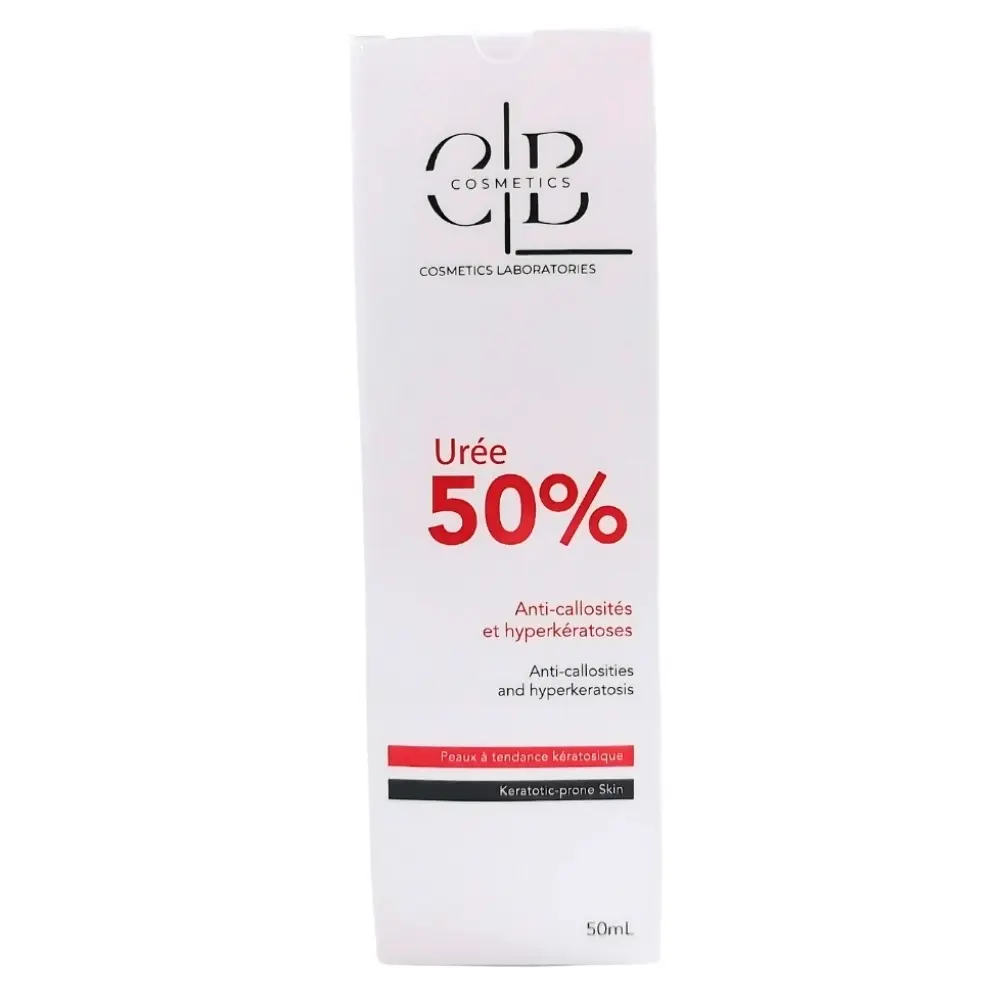 CLB - Crème Anti-Callosités à Base Urée 50% – 50ml