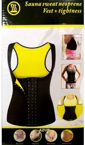 Sauna sweat neoprene vest tightness 
