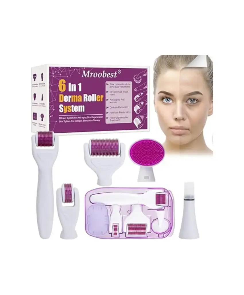 Derma roller system 6in1