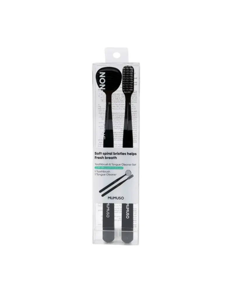 DYCROL - Brosse à dents + Nano gratte-langue
