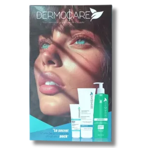 DERMOCARE - Pack ecran solaire + gel eclaircissant