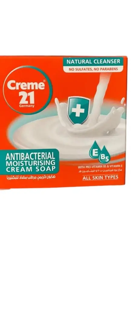 Creme21 - Savon Antibactérien Avec Pro Vitamine B5 et Vitamine E